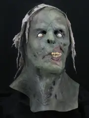 Fish Food Halloween Horror Latex Mask Prop, NEW