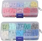 400 PCS Sealing Wax Beads, 20 Colors No Mix Craft Wax with Storage Box for Invitations Envelopes Archival Documents