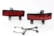 CRV CR-V 2020-2022 LED Rear Bumper Light Rear Fog Lamp Brake Light Dynamic Turn Signal Rear Lights(003)