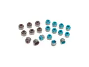 Supertech Honda 5.5mm Viton Exhaust Valve Stem Seal - Set of 8