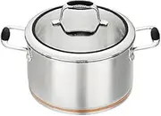 Scanpan Coppernox Dutch Oven Casserole, 4.8 Litre Capacity, Multicolour