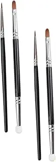 WEKADRIN 4Pcs Dual Head Face Concealer Makeup Brush Multipurpose Sponge Applicators for Foundation Easy Blending for Home Travel Use Comfortable Touch for All Skin Types