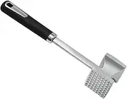 Zerodeko 1Pc Meat Tenderizer Hammer Double Sided Kitchen Mallet Tool for Tenderizing Heavy Duty Design for Beef Poultry Easy to Store with Hanging