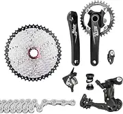 Karlak 1x10 Speed MTB Derailleurs er Groupset Bike Crankset 11-50T Cassette Wheel 10 Speed Chain for MTB Mountain Bike