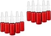 Gatuida 2sets Transparent Flat Shoulder Bottle Spray Bottles Water Bottle Mist Bottle 5pcs*2