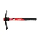 Trojan Fibreglass Handle Multi-Hoe . Strong carbon steel head , cultivating end.