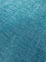 Tweed Chenille Gray Teal MCM Water & Stain Resistant Upholstery Fabric