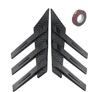 Rear Window Spoiler - Automotive Body Parts | Automobile Exterior Deflector Accessories, Side Window Wind Deflectors Visors Fits for Most Car