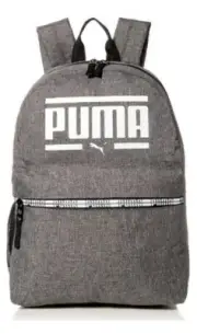 PUMA Kids' Grandslam 15 inch Backpack, Grey