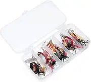 Vibrant Trout Spinner Lures Pcs Bass Fishing Lures Set Sturdy Tackle Box