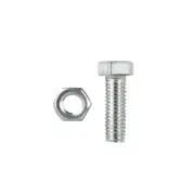Pinnacle M4 x 30mm Stainless Steel Hex Head Bolts And Nuts - 12 Pack
