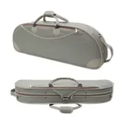 Yinfente 4/4 Full Size Box with Straps 2 Bows Holder Portablefor Violin Bags
