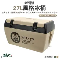 在飛比找momo購物網優惠-【樂活不露】27L風格冰桶 RD-270(冰桶 美學設計 攜