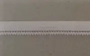 CRAFT-SEWING-ELASTIC-LACE "New Stock" 10mtrs x 9mm Peaches & Cream Picot Elastic