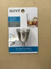 Bonny Flask Funnel, Stainless Steel for Durability