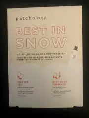 Patchology Best in Snow Hand & Foot Moisturizing Kit NEW footcare skincare gift