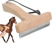 Horse Brush Deshedder | Dog Comb for Shedding - Rust-Proof Horse Shedding Brush, Detangling Supplies for Small Animals Kittens Puppies