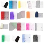DIY 40 Inch Mesh Netting Belt Applique for Fascinator Headpiece Mesh Fabric