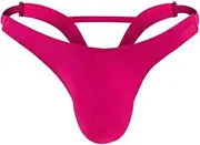 [Tender Whisper] Men's Underwear Sexy Thong G-string Stretchy Breathable Panties Comfortable Fit Low Rise Bikini One Size