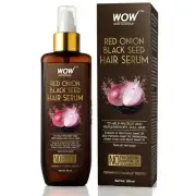 WOW Hair Serum – Red Onion Seed Oil & Black Seed | 100ml Frizz & Dryness Fix