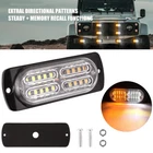 1X Sync Feature Surface Mount LED Emergency Hazard Warning Flashing Strobe Light