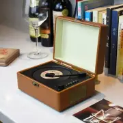 Retro CD Player Bluetooth with Speakers Supports USB Drive & Hifi Sound Quality