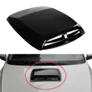 New Universal Black Car Decorative Air Flow Intake Hood Scoop Vent Bonnet Cover