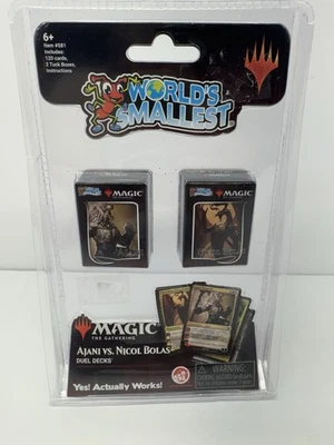 Magic The Gathering Decks World's Smallest AJANI VS NICOL BOLAS Mini Duel MTG