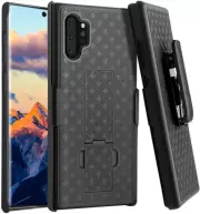 Samsung Galaxy Note 10 Plus Shockproof w/ Kickstand Belt Clip Holster Cover Case