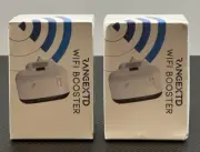 Set of 2 RangeXTD WiFi Booster Signal Extender High-Speed Wireless Repeater