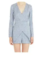 Sass & Bide New Rules Denim Romper Suit Size 12 NEW WITH TAGS
