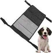Dog Car Barrier - Car Seat Barrier for Dogs, Dog Barrier with Backrest | Mesh Dog Barrier for Back Seat, Mesh Pet Fence from comp