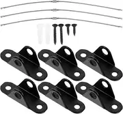 GARVALON Furniture Safety Strap Set 6pcs Home Anchors Child-Proof Straps Tip Furniture