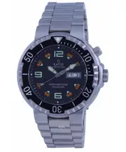 RATIO FreeDiver Black Dial Stainless Steel 1050HA93-19V-BLK 1000M Mens Watch