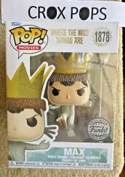 MAX Where The Wild Things Are FE 1878 Funko Pop Vinyl New in Mint Box +Protector