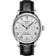 TISSOT 天梭 官方授權 Le Locle 80小時動力儲存機械錶 迎春好禮-銀x黑/39mm T0064071603300