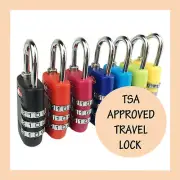 Combination Travel Padlock for Bag Suitcase TSA Approved Luggage Locks