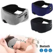 Bluetooth 5.0 Headband Music Call Wireless Stereo Eye Mask Headphones Sleep Band