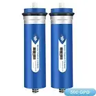 500 GPD RO Membrane Water Filter Maple Syrup Reverse Osmosis System Element 2PCS