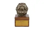 Chow Chow brown mailbox Art-Dog