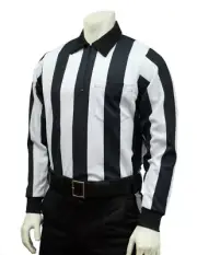 Smitty 2 1/4" Stripe Long Sleeve Football Referee Shirt | FBS138