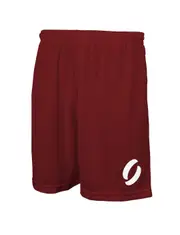 Soccer Shorts - Maroon Football Running Shorts - Only Sport