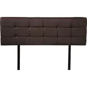 Double Size | Deluxe Headboard Bedhead (Brown)