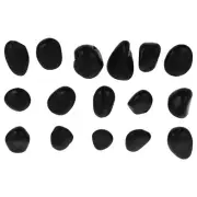 16 Pcs Hand-painted Stones Beach Pebbles DIY Painting Rocks Child