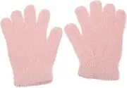 [Baluue] Plush Mittens Warm Wool Gloves for Boys Stretchable Design for Outdoor Activities Protect Hands From Cold Weather