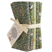 Patchwork Quilting Fabric Tilda Sanctuary Green Grey FQ 5 Pack