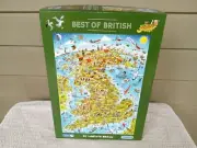 Gibsons Best Of British Hartwig Braun 1000 Piece Jigsaw Puzzle New Sealed 2019
