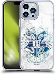 Head Case Designs Officially Licensed Harry Potter Hogwarts Aguamenti Deathly Hallows IX Gel Case [Military Grade Protection] Compatible with Apple iPhone 13 Pro Max