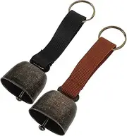 Loud Bells for Pet Metal Brass Cowbells for Hiking Noise Maker for Theft Bell for Pet Safety