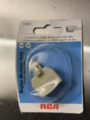 RCA TP257R Modular Phone Adapter 2-In-1 Cream
